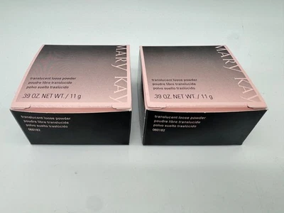 Mary Kay Translucent Loose Powder .39 oz. #060182 NIB LOT OF 2 - Image 1 of 4