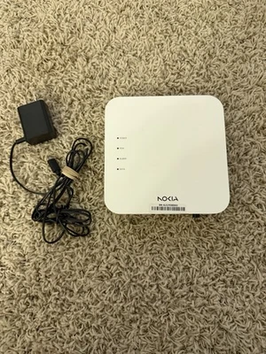 Nokia ONT XS-010X-Q Optical Network Terminal with AC Power Cord Tested Working - Image 1 of 2