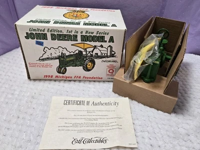 Vintage 1998 John Deere 1 / 16 Scale Tractor MI FFA Limited Edition 1st In... - Image 1 of 4