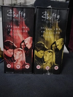 BUFFY THE VAMPIRE SLAYER SEASON 2 COMPLETE AND SEALED VHS BOX SET - Image 1 of 4