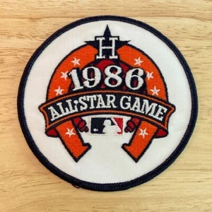 1986 MLB All-Star Game (Houston) Embroidered Iron-On 4" Official Vintage Patch - Picture 1 of 2