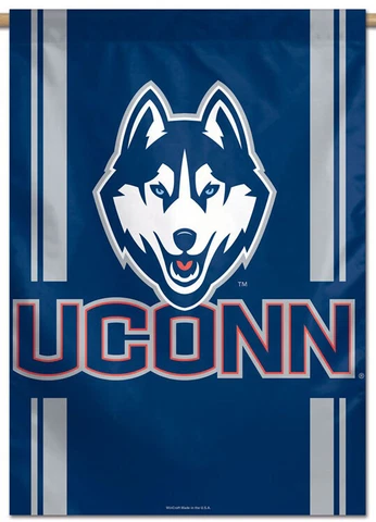 University of Connecticut UCONN HUSKIES Official NCAA Team 28x40 WALL BANNER Cover