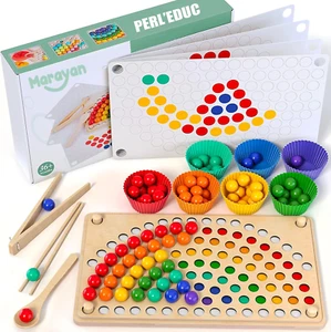 Marayan,Giochi Montessori Legno per Bambini Ragazzo Ragazza 3 4 5 6 Anni, Attrez - Foto 1 di 6