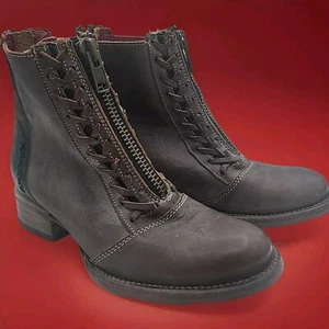Bottines à fermeture éclair Freebird by Steven marron en détresse Pays de Galles pointure 7 - Photo 1/8