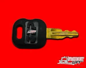 LOTE DE 1 LLAVES DE ENCENDIDO CATERPILLAR MITSUBISHI CARRETILLA ELEVADORA CAT NUEVO ESTILO 5P8500 - Imagen 1 de 2