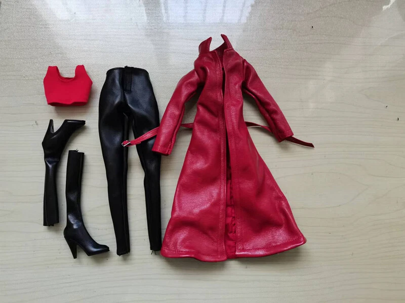 1:6 Abrigo Pantalones Botas Chaleco Para 1/6 PainKiller Jane HT PH Mujer Figura de Acción Foto 1 de 1