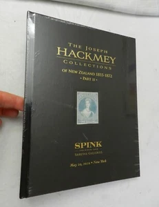 JOSEPH HACKMEY New Zealand, Part II - May 20, 2010 STAMP AUCTION CATALOG SEALED! - Picture 1 of 2