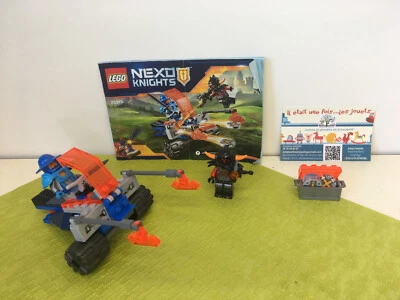 lego nexo knights Blaster de combat Knighton+ boite (2016) ref 70310 complet - Photo 1/2