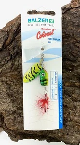 Balzer Colonel 3D Bleikopfspinner Fireshark 7g Barsch Forelle Spinner Drilling - Bild 1 von 4