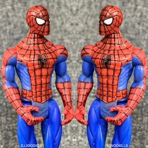 NEW 2X MARVEL UNIVERSE 3.75" SPIDER-MAN AMAZING ACTION FIGURE XMAS GIFTS H31 - Picture 1 of 4