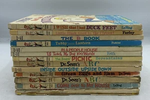 Vintage Dr. Seuss Books Lot of 14 Beginner and Bright & Early Books. 1960-1973 - Picture 1 of 22