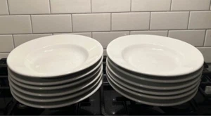 Williams Sonoma Pillivuyt French Porcelain Sancerre Soup or Pasta Bowls set of 4 - Picture 1 of 3