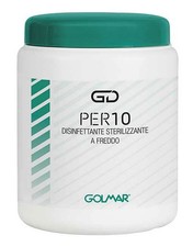 GD PER10 PARACETICO GOLMAR DISINFETTANTE STERILIZZANTE A FREDDO PER STRUMENTI