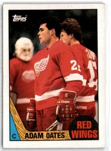 1987-88 Topps Adam Oates RC #123 Red Wings - Picture 1 of 2