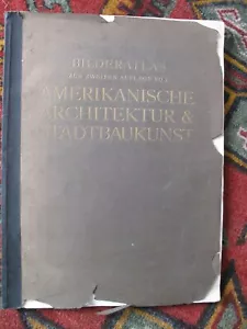 German 1927 Architecture Picture Atlas Urban Design Hegemann Illus Plans Photos - Foto 1 di 12