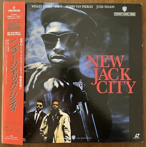free shipping new jack city laserdisc obi japan press wesley snipes ice t - Afbeelding 1 van 8