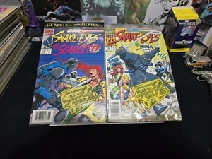 Gi Joe Comics 135 And 137 Snake Eyes Ninja Force Sealed In Polybag - Picture 1 of 3