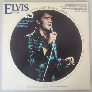 12" LP ELVIS PRESLEY EIN LEGENDÄRER DARSTELLER BAND 3 BILDSCHEIBE Ultraschall - Bild 1 von 4