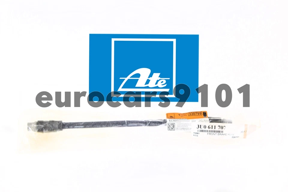 Гидравлический шланг переднего левого правого тормоза VW Passat ATE 83-7813-0295-3 3U0611707 - Изображение 1 из 1