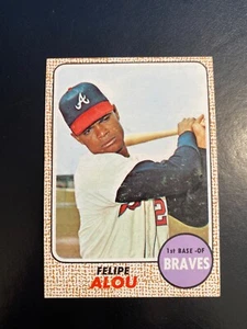 1968 Topps Baseball #55 Felipe Alou !! SCHÖN ZENTRIERT!! 1€ VERSAND!! - Bild 1 von 2