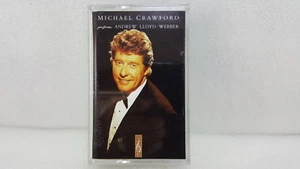 MICHAEL CRAWFORD - PERFORMS ANDREW LLOYD WEBBER - CASSETTE TAPE ALBUM-STAC 2544 - Picture 1 of 3