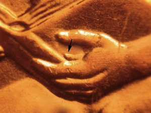 2009 FY 1c WDDR-032 Gem BU Red Lincoln Cent, Double Die Rev. - Picture 1 of 2