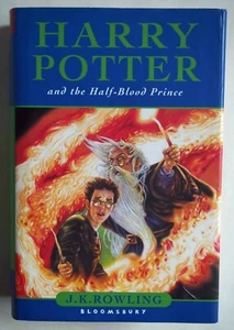 HARRY POTTER & THE HALF BLOOD PRINCE 1st EDTN HDBK WITH D/W ELEVEN OWLS MISPRINT - Picture 1 of 7