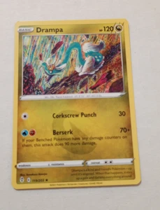 Pokémon TCG Drampa Evolving Skies 119/203 Regular Rare - Picture 1 of 5