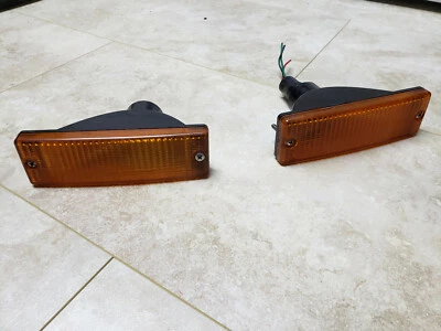 Conjunto de luces indicadoras de señal de giro delanteras Jaguar XJS 1986-93 P25-I Foto 1 de 4