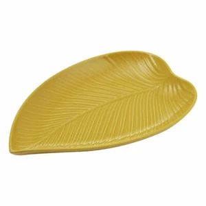 Mason Cash Forest Large Stoneware Leaf Platter - Picture 1 of 2