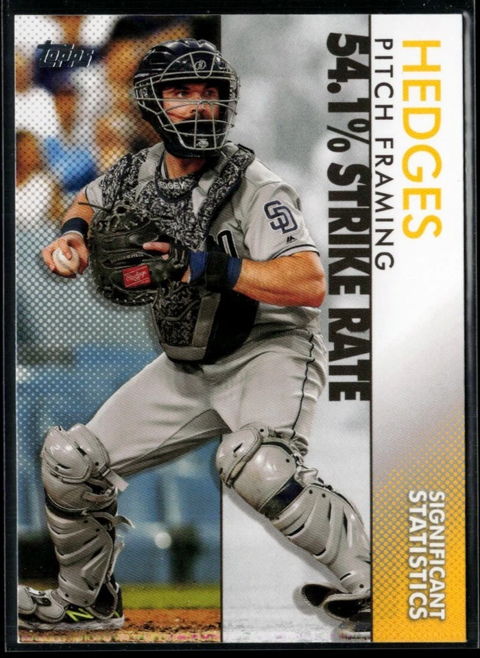 2020 Topps Significant Statistics #SS-25 Austin Hedges - Image 1 of 2