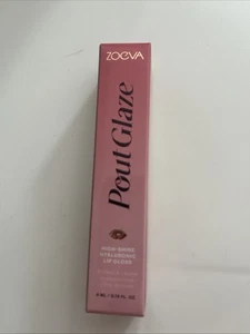 Zoeva Pout Glaze High-Shine Hyaluronic Lip Gloss SHADE CHRISULA NEW IN BOX - Picture 1 of 3