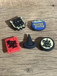 Lot Of 5 Disney Croc Jibbitz Hocus Pocus - Picture 1 of 4
