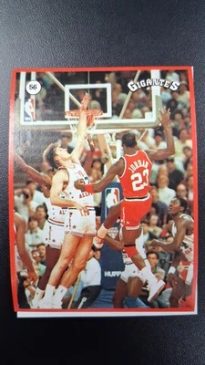 Pegatina 1987 Gigantes Michael Jordan #56 RARA España Foto 1 de 2