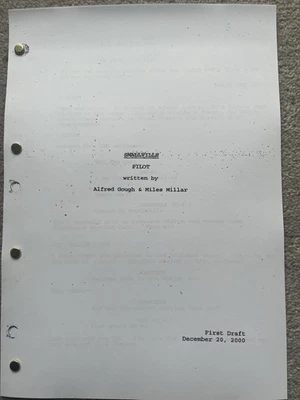 Smallville Season 1 Pilot Episode Script. Tom Welling, Kristin Kreuk. - Image 1 of 2