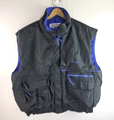 Wearguard Waterproof Coated Polyester Filled Men's Work Vest Jacket Size 2XL - Image 1 of 4