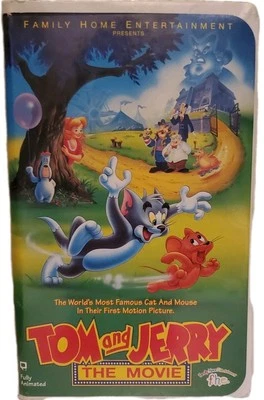 Tom and Jerry - The Movie (VHS, 1999, Clam Shell)  - Image 1 of 3