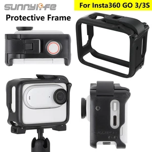 Marco protector a prueba de golpes Estuche de liberación rápida Montaje en jaula para Insta360 Go3/3S - Imagen 1 de 22