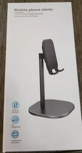 White Phone Stand - Moves Up And Down, 35 Degree Tilt New - Zdjęcie 1 z 5