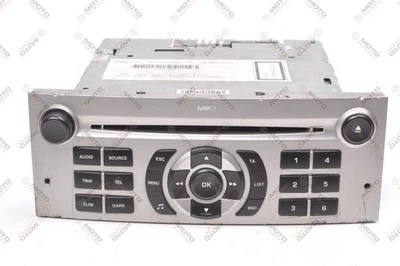 PEUGEOT 407 1.6 HDi 109PS Radio Autoradio 9660647677 - Bild 1 von 4