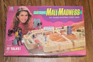 Vintage 1989 Mall Madness Talking Electronic Game Working Nearly Complete RARE!! - Picture 1 of 13