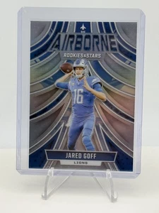 Jared Goff 2024 Panini Rookies & Stars Airborne Silver A-JGF - Picture 1 of 2