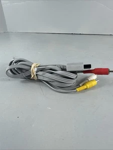 Original OEM Nintendo Wii And Wii U Audio Video AV Cable Cord Very Good 6Z - Picture 1 of 2