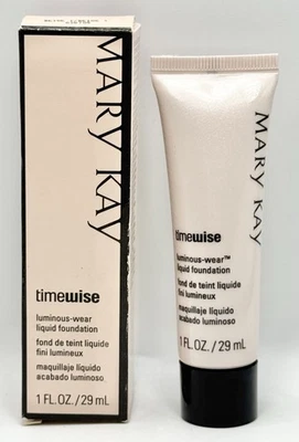 Mary Kay Timewise Luminous-Wear Liquid Foundation Beige 1 - 038704 Normal to Dry - Image 1 of 3