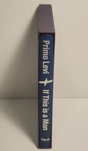 If This Is a Man - Primo Levi - Folio Society 2001 hardback in slipcase - Picture 1 of 12