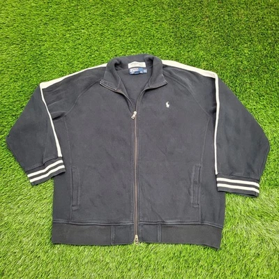 Chaqueta deportiva Ralph-Lauren 2XL 25x27 negra descolorida Foto 1 de 4