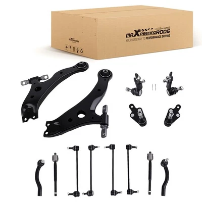 Brazo de control inferior delantero 12 piezas con rótula para Toyota Camry 2007-2011 Foto 1 de 4