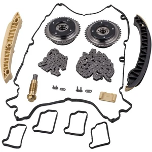 Camshaft Timing Chain Kit w/ Valve Cover Gasket  for Mercedes W203 M271 1.8L CLK - Picture 1 of 10