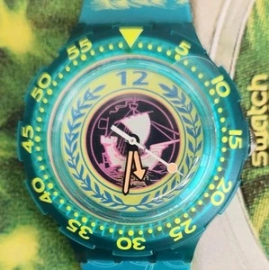 Swatch watch SHIP OF GLORY SDG105 1994 Scuba New Old Stock - Picture 1 of 8