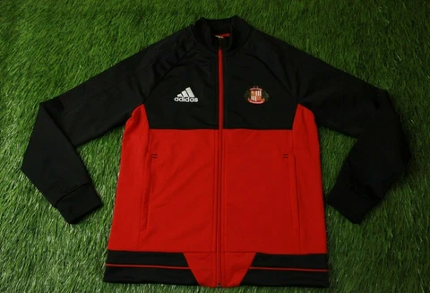 SUNDERLAND 2016/2017 FOOTBALL TRACK TOP JACKET TRAINING ADIDAS ORIGINAL YOUNG L Cover